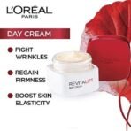 L'Oreal Paris Day Cream, SPF 35 Pa++, Anti-Wrinkle and Radiance, Boosts Skin Elasticity, With Centella Asiatica,Revitalift, 50ml - Fast UK Delivery - Image 4