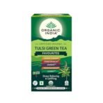 ORGANIC INDIA Tulsi Green Tea Favourites Pack 25 Teabags,200 Grams - Fast UK Delivery - Image 2