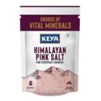 Keya Himalayan Pink Salt 1kg | Mineral rich Salt for Healthy Cooking | Sendha Namak for Healthy Life | Mineral Rich Salt | Low Sodium | Packed with 84 Minerals - Fast UK Delivery - Image 2