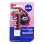 Nivea BlackBerry Shine Lip Balm, 4g Blister Pack - Fast UK Delivery - Image 2