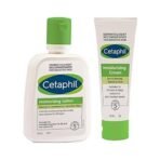 Cetaphil Moisturising Lotion 100ml and Moisturising Cream 80g Combo - Fast UK Delivery - Image 2
