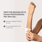 Raaga Professional Pre Wax Gel with Refreshing Lemon and Cocoa Butter for All Skin Types | Prepares Skin for Waxing and Smoother Hair Removal (250 ml) - Fast UK Delivery - Image 5