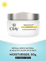 Olay Natural Aura Day Cream with SPF 15 | Glowing Radiance Cream | With Niacinamide and Vitamin E | Normal, Oily, Dry, Combination Skin | 50g - Fast UK Delivery - Image 3