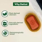 Dettol Original Germ Protection Bathing Soap Bar (625gm) | Kills 99.99% germs, 125gm , Pack of 5 - Fast UK Delivery - Image 5