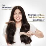 Dove Hair Fall Rescue Conditioner 335 ml& Dove Hair Fall Rescue Shampoo 340 ml, For Damaged Hair, Hair Fall Control for Thicker Hair - Mild Daily Anti Hair Fall Shampoo for Men & Women - Fast UK Delivery - Image 5