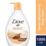 Dove Relaxing Shea Butter Body Wash with Vanilla for Soft Skin, Soothing Scent, 1L - Fast UK Delivery - Image 3