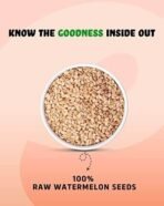 True Elements Watermelon Seeds 250g - High in Protein | Raw Watermelon Seeds for Eating | Magaj Seeds | Non - GMO | Raw seeds | Nutrients Rich | Source of antioxidants - Fast UK Delivery - Image 4