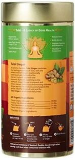 Organic India Tulsi Ginger 100 GM Tin - Fast UK Delivery - Image 3