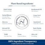 Blue Nectar SPF 30 Plant Based Brightening Face Cream Eladi Kumkumadi Cream for Natural Skin Brightening Face Cream for Women Daily Use (16 Herbs, 50g) - Fast UK Delivery - Image 5