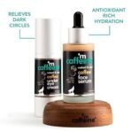 mCaffeine Coffee Morning Puffiness Fix Combo with Under Eye Cream and Face Serum | Hydrates and De-puffs Face Skin & Relieves Dark Circles | 70ml - Fast UK Delivery - Image 3