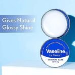 Vaseline Lip Tins Original Care, 17G|Infused With Vitamin E To Hydrate & Moisturize Dry Lips, Transparent - Fast UK Delivery - Image 6
