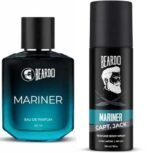 Beardo Mariner Captain Jack Body Spray Deo, 120ml & Perfume Edp, 50ml (Set Of 2) Long Lasting Smellm Deodorant For Men | Christmas gift for men | Gift for Men - Fast UK Delivery - Image 2