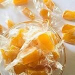 Organic Bites Alphanso Aam Toffee | Mango Candy | Mango Cubes -900 gm - Fast UK Delivery