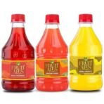 Dhampure Speciality Kids Mocktail Syrup - Rose Strawberry, Tangerine Orange & Kerala Pineapple For House Parties - 900Ml (3 X 300Ml) | Makes 12-15 Drinks Per Bottle - Fast UK Delivery - Image 2