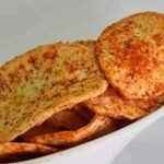 Organic Bites Ready To Eat Jodhpuri Namkeen | Potato Chips Spicy | Red Chilli Aloo Chips | Low Fat Masala Patta Wafer - Masala, 200 Gm - Fast UK Delivery