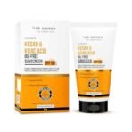 Dr. Sheth's Kesar & Kojic Acid Oil-Free Sunscreen SPF 50+, PA++++ | Reduces Pigmentation & Provides Healthy Glow |For Oily Skin|Lightweight, Non Greasy UVA/UVB & Blue Light & IR Protection | No white cast | 50g - Fast UK Delivery - Image 2