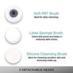 VEGA Battery Powered 3 In 1 Facial Cleanser, Ipx5 Water Resistant With 120 Mins Runtime & Hygiene Case for Facial Cleansing(VHFC-01) - Fast UK Delivery - Image 5