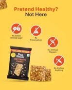 True Elements Dry fruit Chikki 700g (Pack of 35) - Made with Peanuts, Almonds, Cashews & Pista | Gajak with Jaggery Powder | 24% Less Sugar - Fast UK Delivery - Image 6