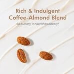 mCaffeine Coffee & Almonds Body Butter with Shea Butter for Deep Moisturization & Soft Skin -Nourishes Dry Skin | Non-Sticky Moisturizer | Coffee-Almond Aroma | Shea Body Butter for Women & Men -100 g - Fast UK Delivery - Image 3