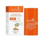 Biotique Sandalwood Sunscreen Stick, SPF 50+ |Ultra Protective Lotion| Keeps Skin Soft, Fair and Moisturized| Water Resistant| For All Skin Types| 20Gm - Fast UK Delivery - Image 2