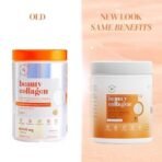 Wellbeing Nutrition Beauty Collagen with Hyaluronic Acid | Collagen Supplements for Women & Men | Collagen Powder with Biotin and Vitamins for Skin Radiance & Anti-Aging | 250g - Mango Peach Flavor - Image 3