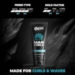 Beardo Man Curls 100g | Curly Hair Cream for Bouncy, Shiny & Defined Curls | Flaxseed Gel for Hair, Leave in Cream, Hair Styling Cream for Men | Curly Cream for Men & Women - Fast UK Delivery - Image 5