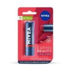 NIVEA Lip Caring Beauty Red Lip Balm | Lip & Cheek Tint with SPF 30 - Fast UK Delivery - Image 2