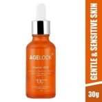 O3+ Agelock Brightening Booster Vitamin ACE Antioxidant Face Toner for Detanning, Fine Lines, Wrinkle Removal & Bright Skin, 30g - Fast UK Delivery - Image 3