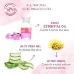 WOW Skin Science Super Light Rose Aloe Gel Moisturizer | Instant Hydration | Non-Sticky & Oil-Free | Quick Absorbing | Suitable for all Skin Types | 50 ml - Fast UK Delivery - Image 4