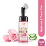 WOW Skin Science Himalayan Rose Foaming Face Wash with Built-in Face Brush - 150mL - Fast UK Delivery - Image 3