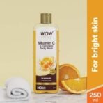 WOW Skin Science Vitamin C & Ceramide Body Wash | Refreshes Dull Skin | Restores Glow | Hydrates and Softens Skin | Improves Skin Texture | Long lasting Fragrance | 250ml - Fast UK Delivery - Image 3