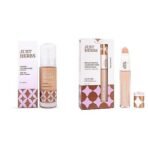 Just Herbs Serum All Skin Type Foundation For Face Makeup With SPF30+ Dewy Finish Full Coverage Waterproof(Natural) & Concealer for Face Makeup 6ml (Natural) Combo - Fast UK Delivery - Image 2