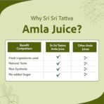 Sri Sri TATTVA shuddhta ka naam Amla Juice, 1Litre (Pack Of 1) - Fast UK Delivery - Image 4