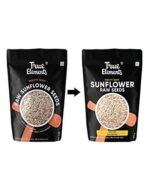 True Elements Sunflower Seeds 250g - Raw Seeds for Eating | Healthy Snacks | High in Vitamin, Fibre & Protein Seeds | Non - GMO Seeds | Diet Food | Gluten free | Premium Raw Sunflower Seeds - Fast UK Delivery - Image 3