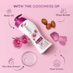 Dabur Gulabari Moisturizing Body Lotion - 400ml For Dry & Dull Skin, Made with 100% Organic Rose Oil, Dermatologically Tested and Paraben Free - Fast UK Delivery - Image 5