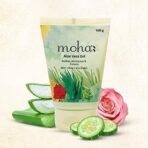 moha: Moisturizing Lotion (200 Ml) Moisturizing Lotion For Face & Body With Free Aloe Vera Gel 100 Ml (Combo of 2) - Fast UK Delivery - Image 3