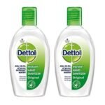 Dettol Alcohol based Hand Sanitizer, Original, 50ml, Pack of 2 - Fast UK Delivery