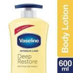 Vaseline Non Greasy, Long Lasting Moisturisation Intensive Care Deep Moisture Body Lotion For Healthy, Glowing Skin for Dry skin- 600 ml - Fast UK Delivery - Image 3