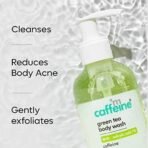 mCaffeine 1% Salicylic Acid Body Wash for Acne & Dark Spots | BHA Body Wash for Body & Back Acne | Shower Gel | Daily Use Shower Gel for Men & Women - 200ml - Fast UK Delivery - Image 4