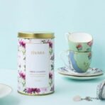 ISVARA Green Tea - Hibiscus Haven, Mix of Hibiscus, Darjeeling Green tea & Fennel, Natural Healthy Loose Leaves Green Tea, 50 gm - Fast UK Delivery - Image 5
