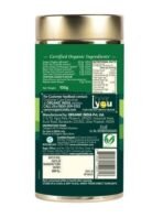 ORGANIC INDIA Tulsi Green Tea Lemon Ginger 100 gm tin, Loose Leaves - Fast UK Delivery - Image 4