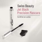 Swiss Beauty Waterproof Volume Mascara | Smudge Proof Curling Mascara For Eye Makeup | Jet Black, 8.5Ml | - Fast UK Delivery - Image 3