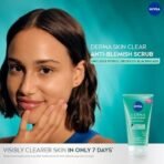 NIVEA Derma Skin Clear Anti-Blemish Scrub With Salicylic Acid & Niacinamide Reduces Blackheads - Fast UK Delivery - Image 3