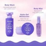 Aqualogica Refresh+ Sun Kissed Vanilla Body Care Set | Perfume Body Wash | Perfume Body Mist | Hydra Gel Moisturizer | Long-Lasting Warm Vanilla Fragrance | Gift Set For Women | Gifting For Birthday, Valentine's, Anniversary, Rakhi & Special Occasions | Premium Gift Pack | Pack of 3 - Fast UK Delivery - Image 4