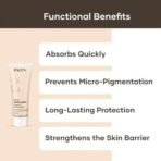 Mars by GHC Broad Spectrum UVA & UVB Protection Anti-Pollution Sunscreen Cream SPF 50, PA++, No white cast, SLS-Free, Paraben-Free, 100% Vegan - (50gm - Pack of 1) - Fast UK Delivery - Image 6