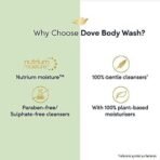 Dove Refreshing Body Wash, with Cucumber & Green Tea Scent, for Soft, 24hr Moisturised Skin, 800ml - Fast UK Delivery - Image 6