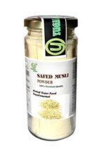 Yugmantra Organic Foods 100% Pure and Natural Safed Musli Roots Powder 100 gm ! Immunity Booster Herbal Immunity Superfood