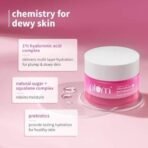 Plum Bulgarian Rose & 1% Hyaluronic Acid Dew-It-Light Gel Cream | Multi-Layer Hydration | Retains Moisture | Light, Oil-Free, Non-Greasy | Face Moisturizer for Women & Men | All Skin Types | 50g - Fast UK Delivery - Image 4