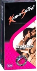 KamaSutra Dotted Condoms, Pack of 20 - Fast UK Delivery