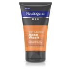 Neutrogena, Men Skin Clearing Daily Acne Face Wash with Salicylic Acid Acne Treatment NonComedogenic Facial Cleanser to Treat Prevent Breakouts, 150 millilitre (hfs-koi-zk-a3663) - Fast UK Delivery - Image 2